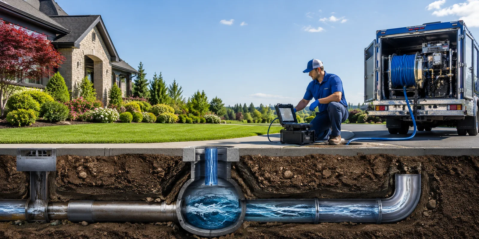 Drainage restoration information for Northville, MI